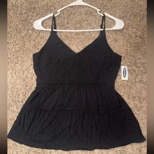 Old Navy Black V-Neck Camisole